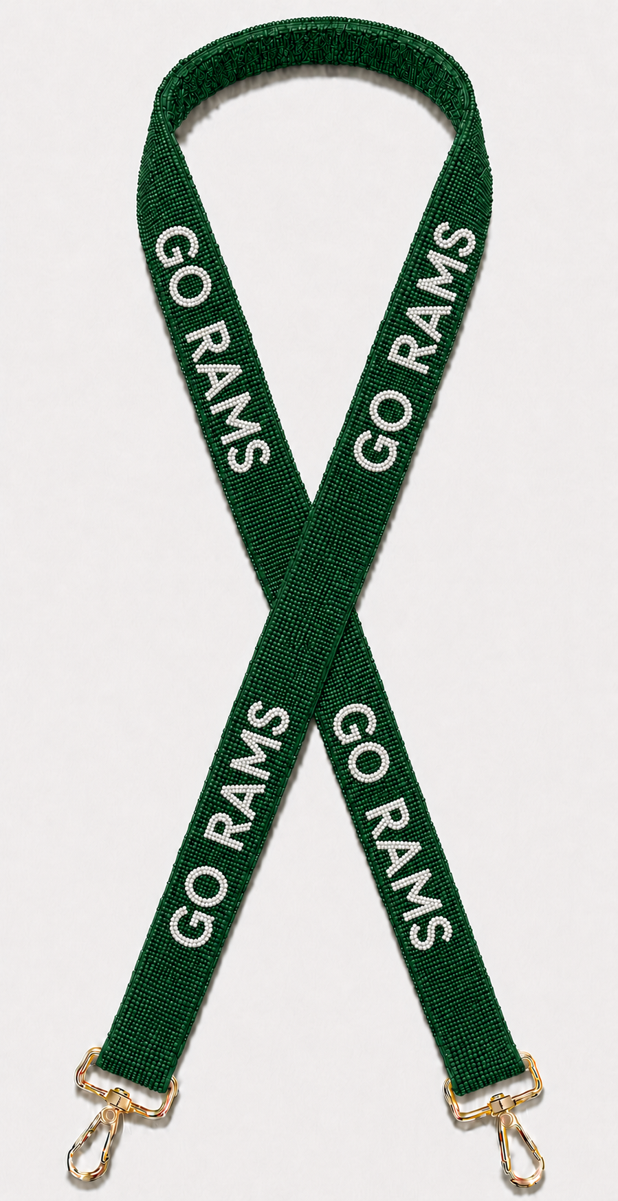GO RAMS Handmade Beaded Phone Strap