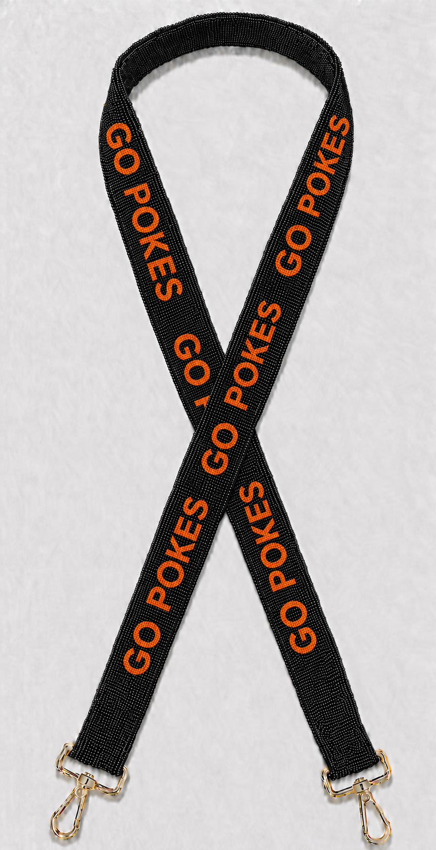 GO POKES Beaded Bag Strap