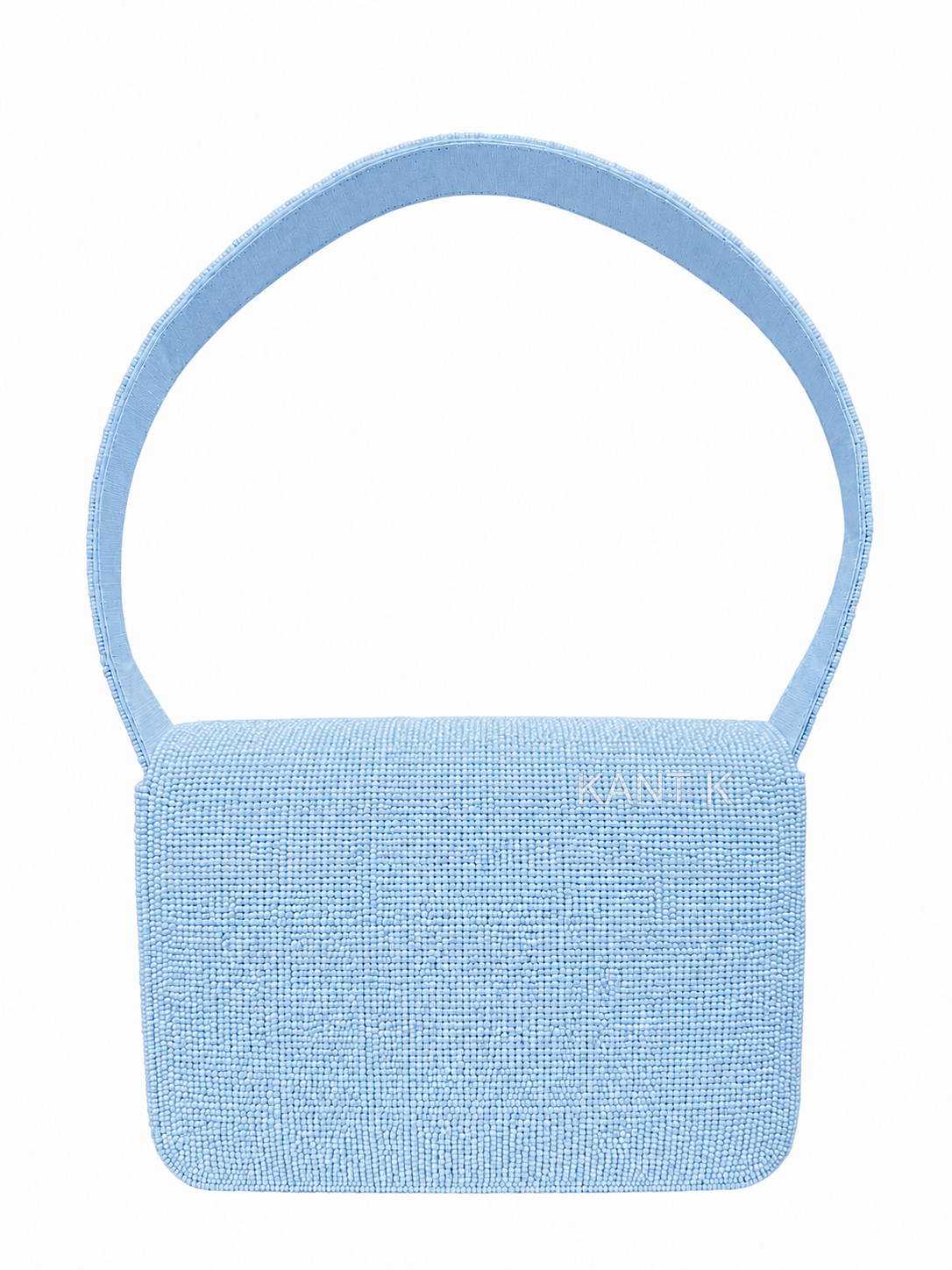 Hand Beaded Beach Shoulder Bag, Tropical Summer Purse