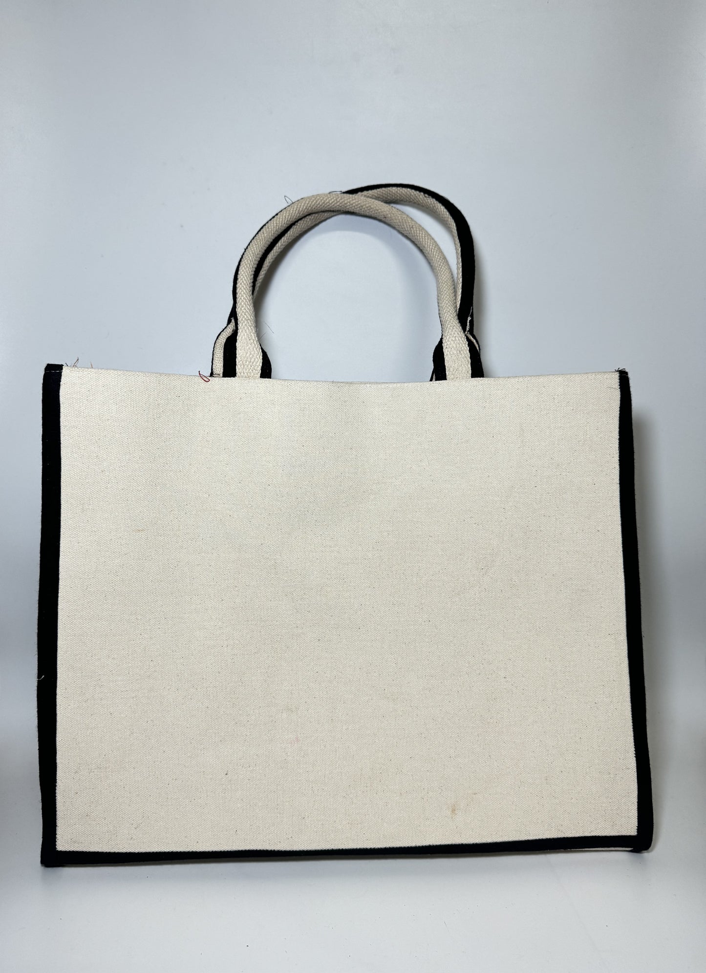 BRIDE Floral Beaded Canvas Tote Bag