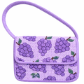 Blueberry Beaded Mini Shoulder Bag Cute Handmade Party Accessory