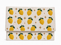 Hand-Beaded Lemon Clutch Fresh Summer Party Bag