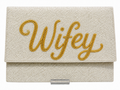 Wifey Beaded Clutch Bridal Clutch Bag