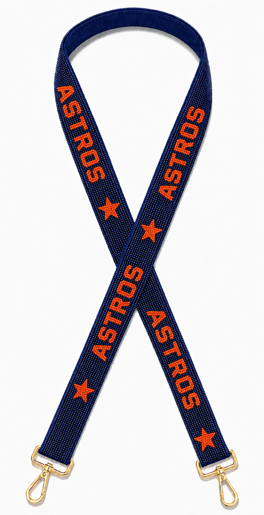 Astros Gameday Beaded Strap Baseball-Inspired Fan Accessory