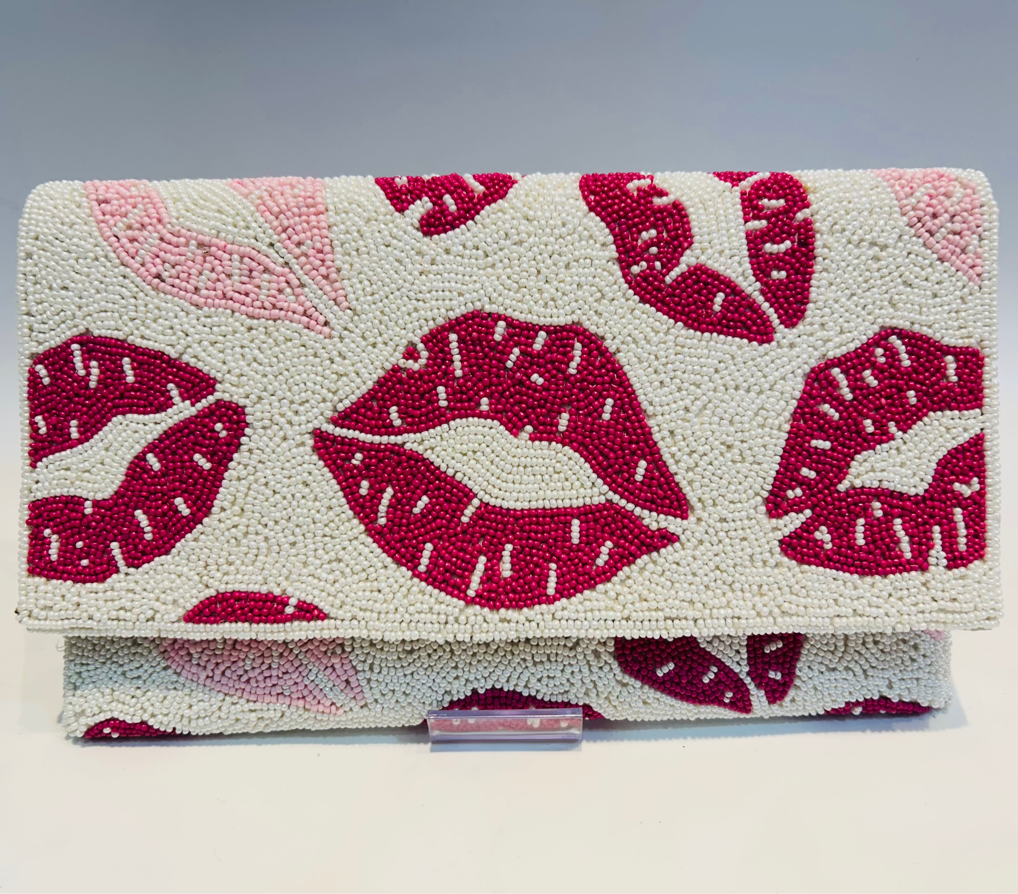 Hand-crafted Valentine's Day Special Beaded Purse