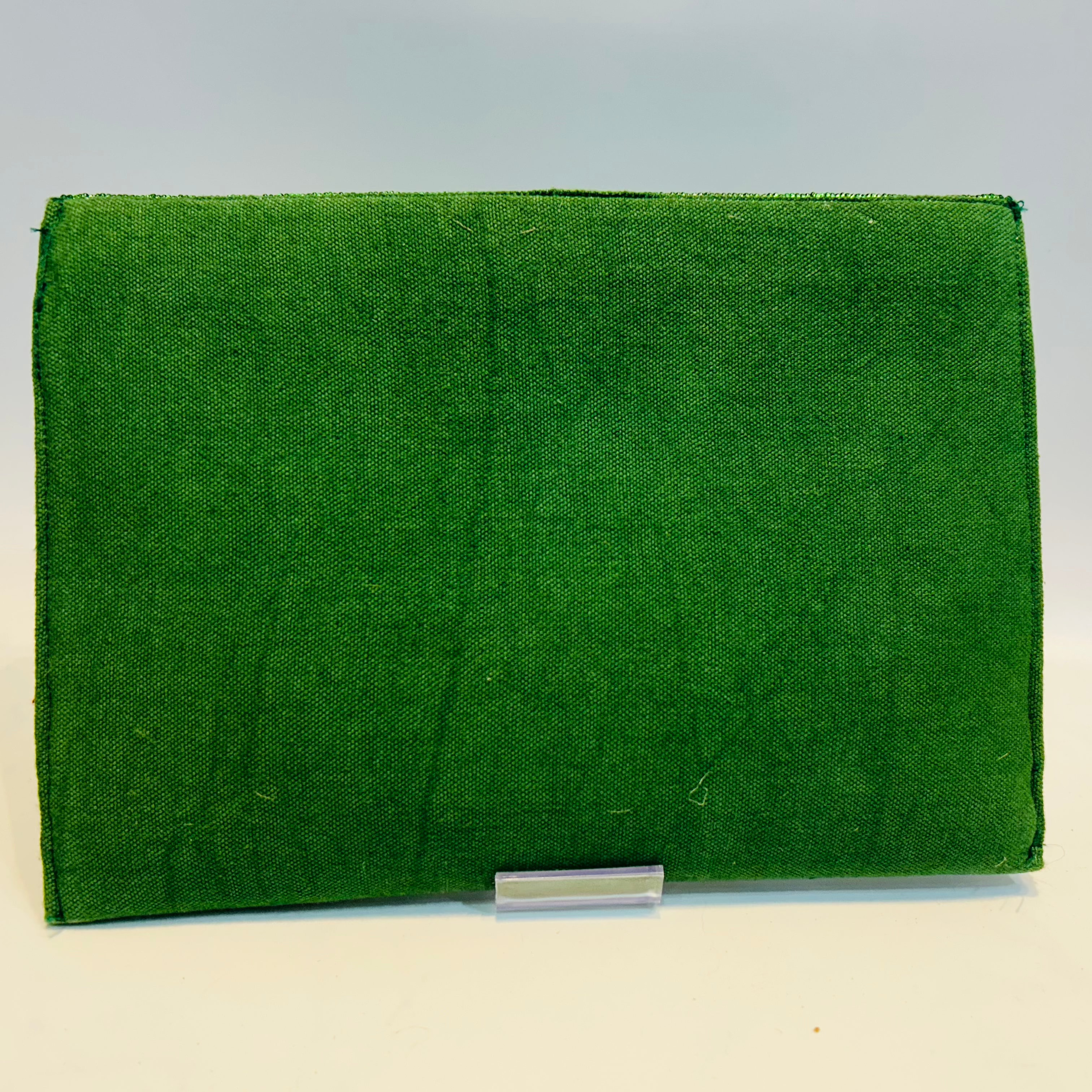 Hand-crafted Golf Themed Beaded Clutch Perfect for Tournaments & Outings