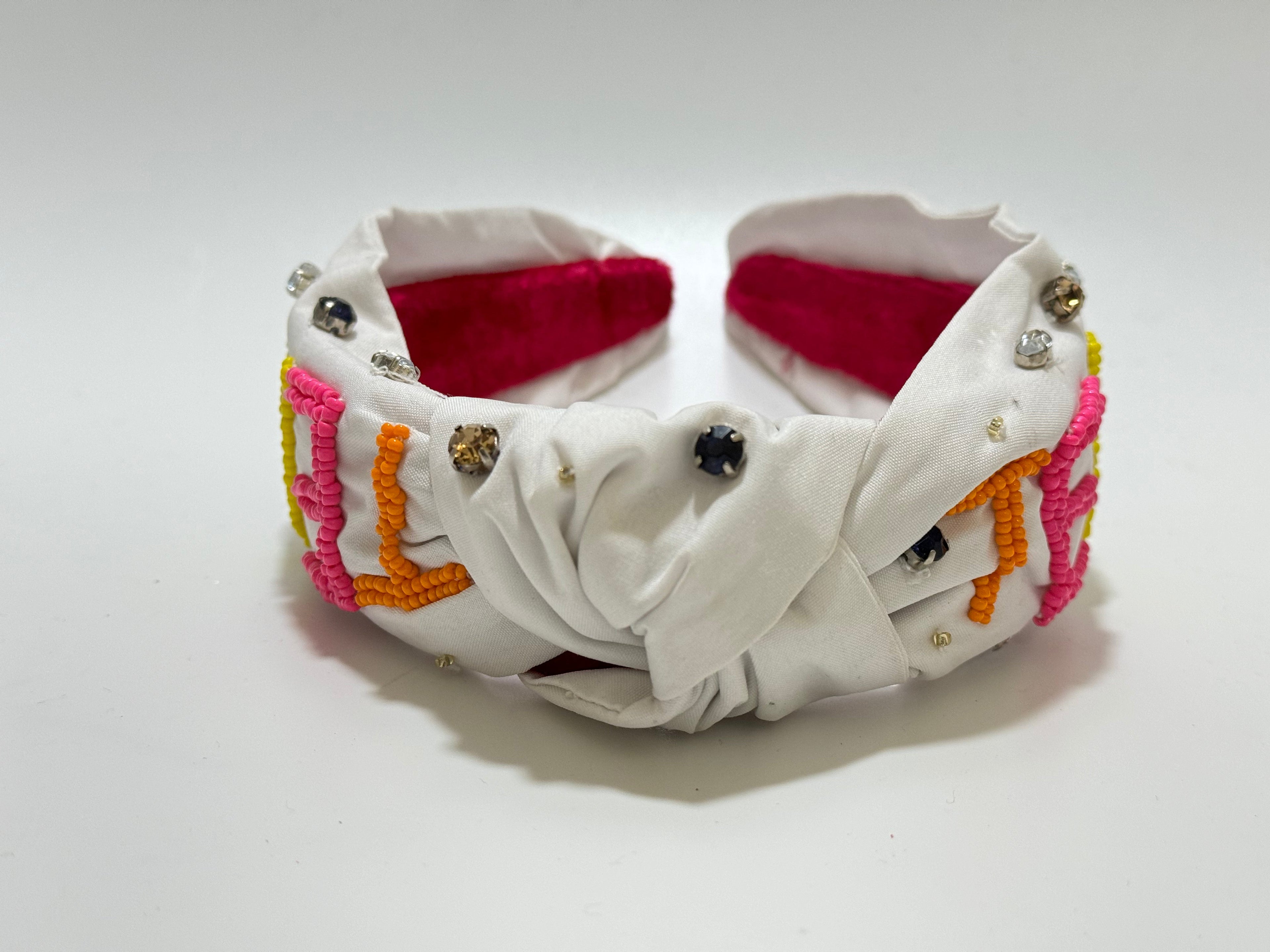 Teacher's Day Gift Apple Beaded Headband for Women