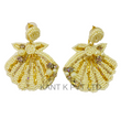 Handmade Ocean Whisper White Sea Shell Beaded Earrings
