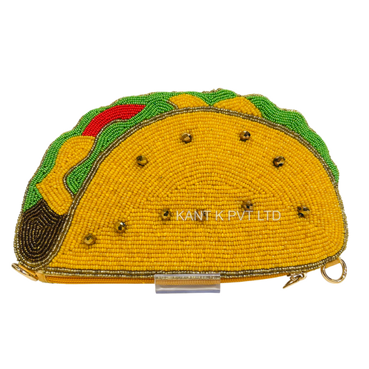 Taco Purse Crunchy Taco Handbag Taco Crossbody Bag