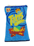 Takis-Inspired Beaded Snack Bag Spicy Statement Accessory