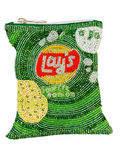 Beaded “Sour Cream & Onion” Chip Bag Purse Handmade Snack-Inspired Statement Accessory