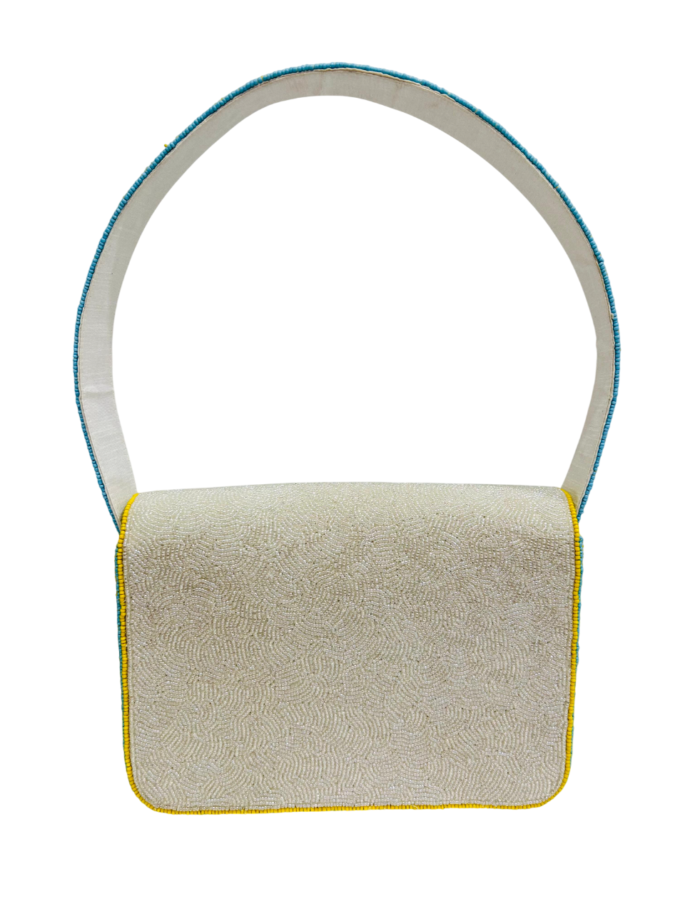 Hand-Beaded Rubber Duckie Shoulder Bag