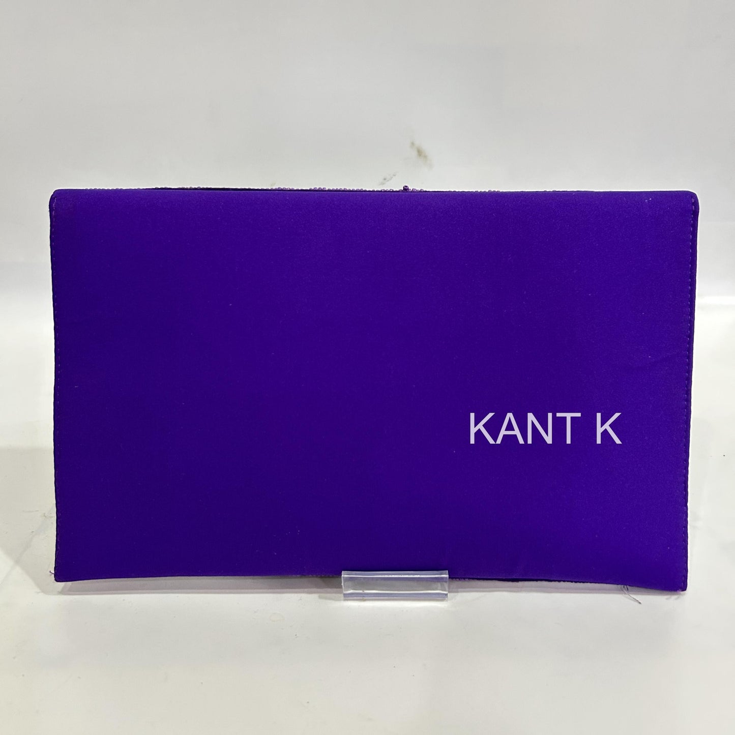 Beaded Clutch Handbag Purple, White & Black Sequin Evening Bag